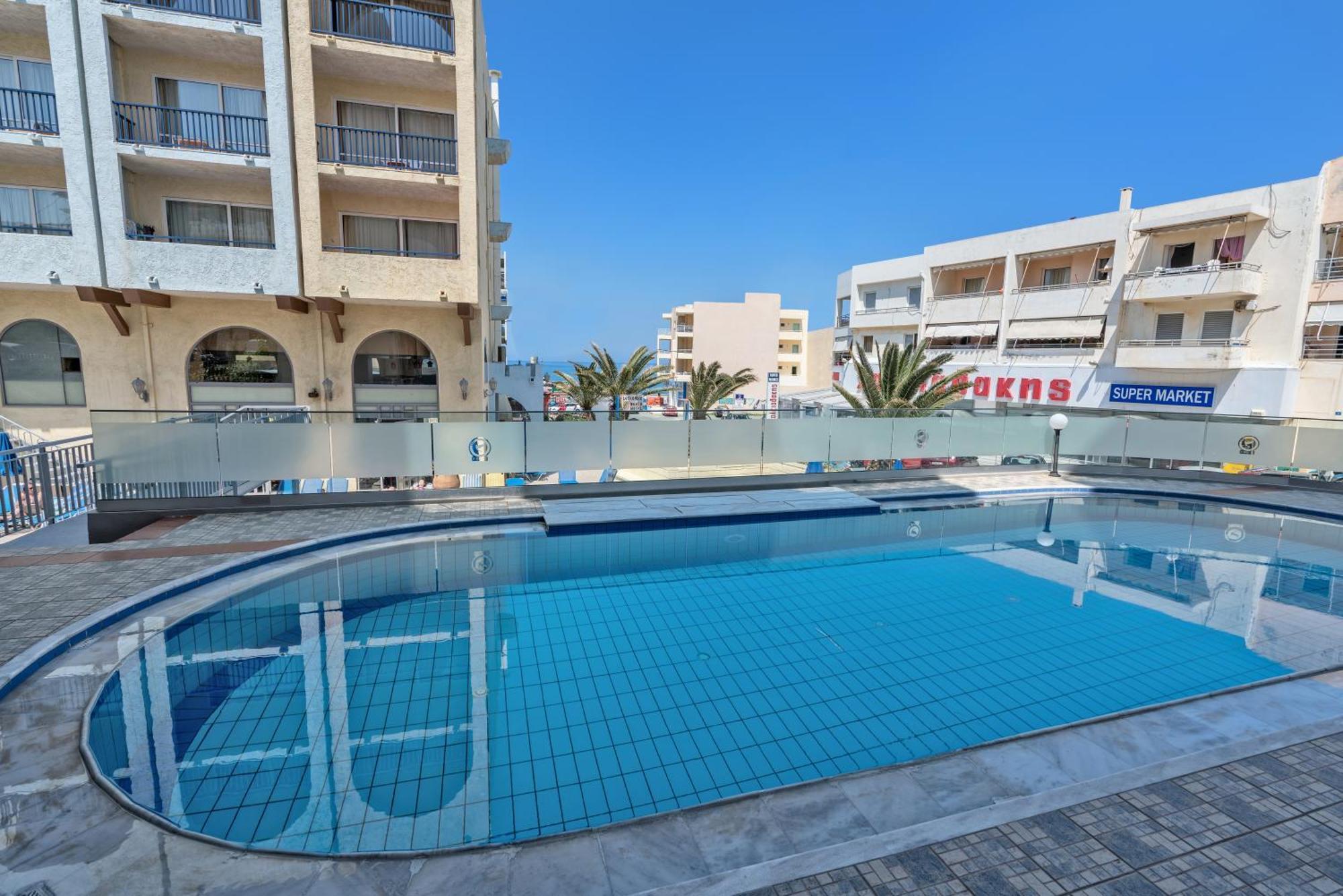 Lefkoniko Beach & Icarus Suite Apts 罗希姆诺 外观 照片