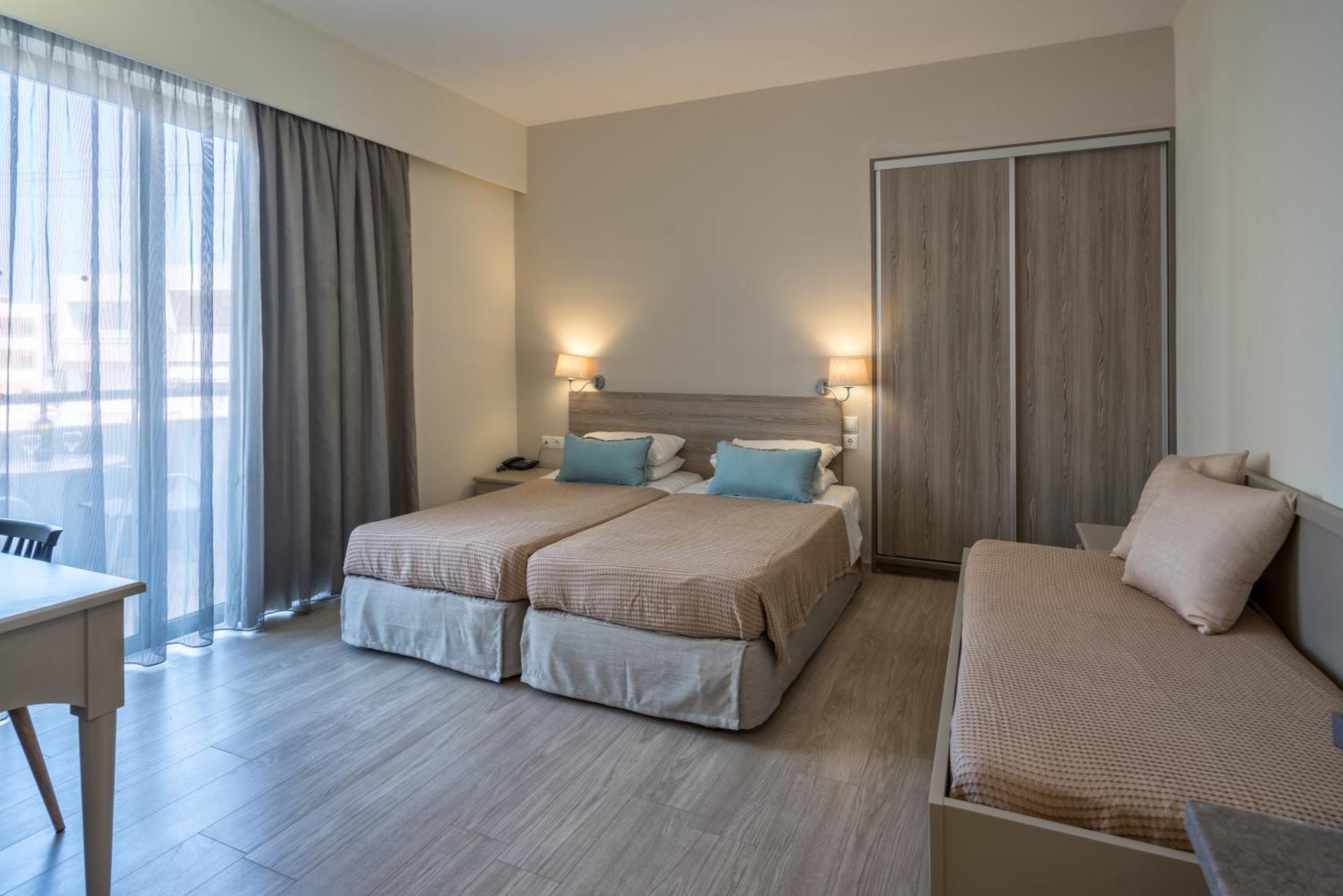 Lefkoniko Beach & Icarus Suite Apts 罗希姆诺 外观 照片