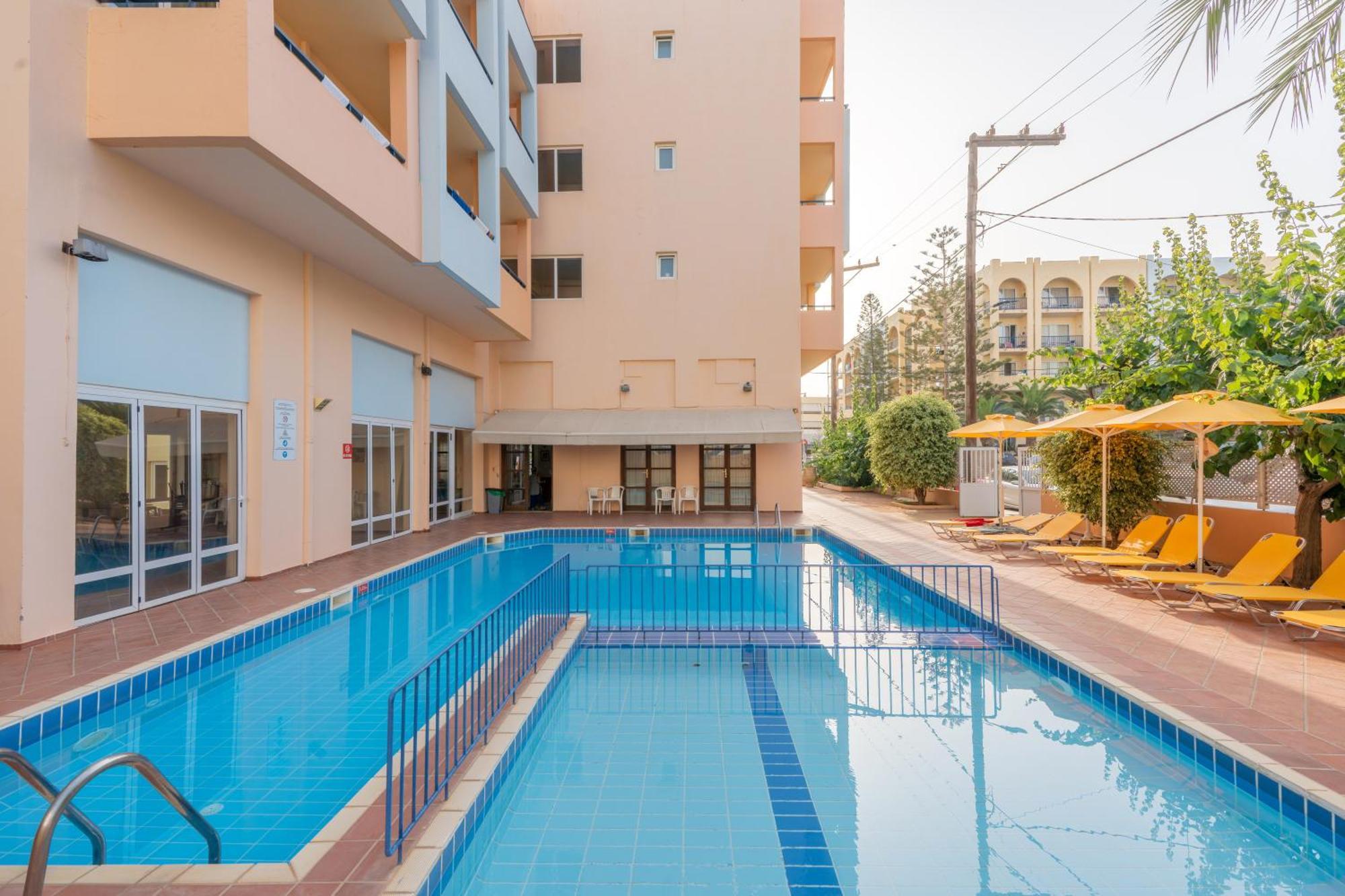 Lefkoniko Beach & Icarus Suite Apts 罗希姆诺 外观 照片