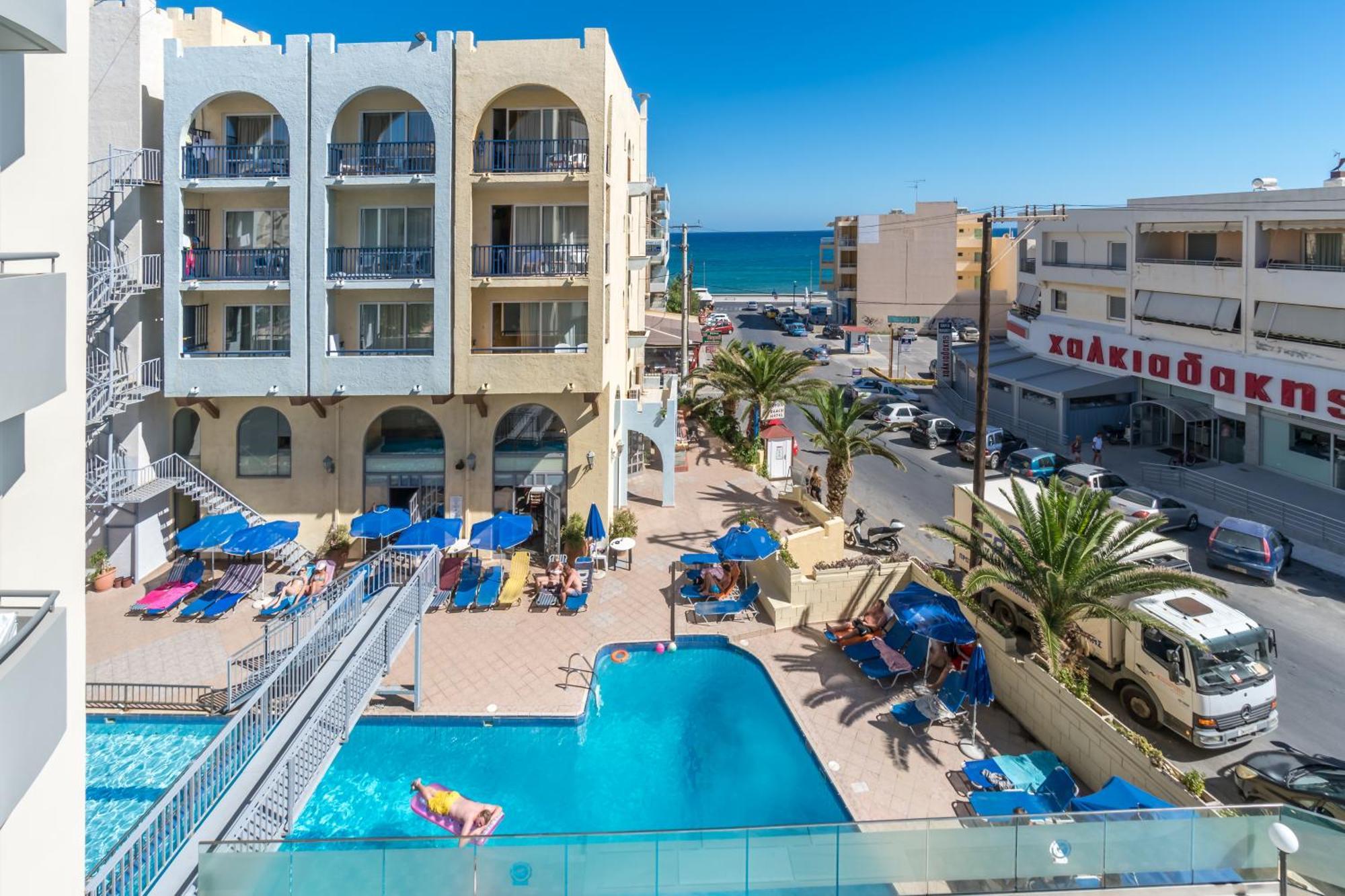 Lefkoniko Beach & Icarus Suite Apts 罗希姆诺 外观 照片